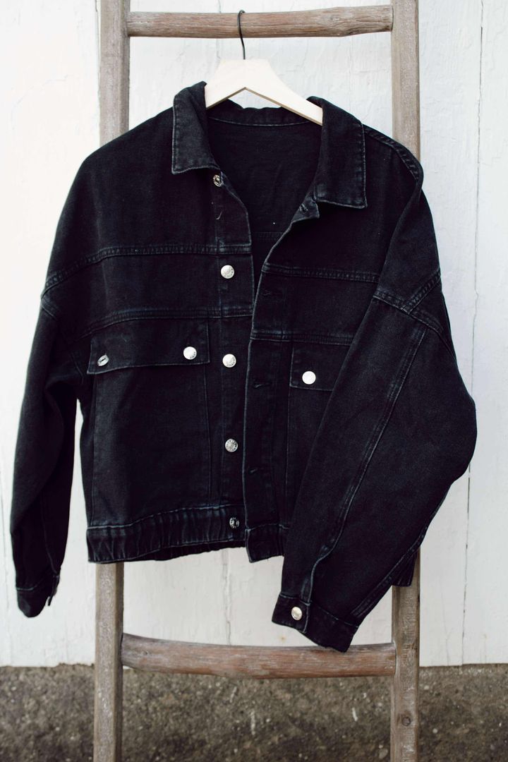 Black Denim Jacket