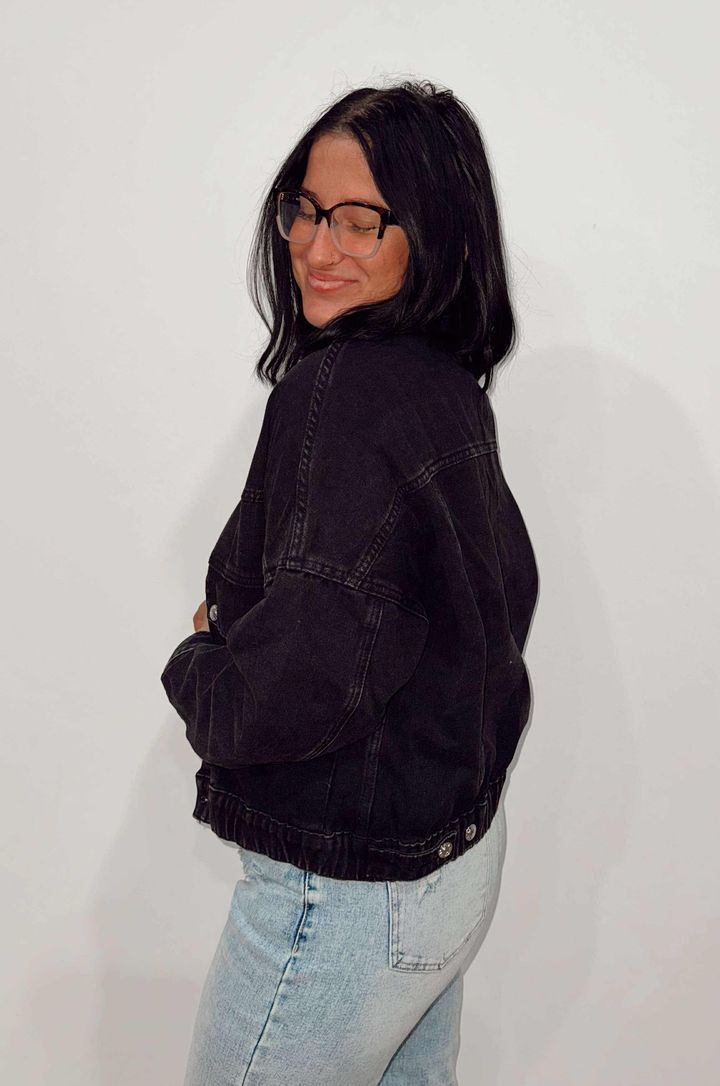 Black Denim Jacket